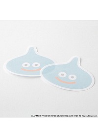 Calepin de Feuilles Autocollantes Dragon Quest Bungu Par Square Enix - Slime Bleue (24 Feuilles)